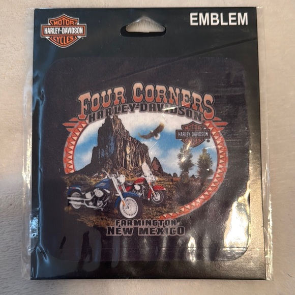 🔥 Harley-Davidson Four Corners Emblem - Picture 1 of 2